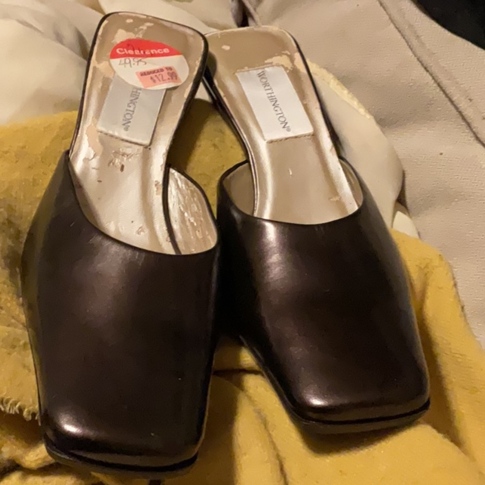 Kenneth Cole Women's Brown Mules